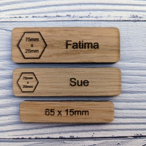 Small Name Badges