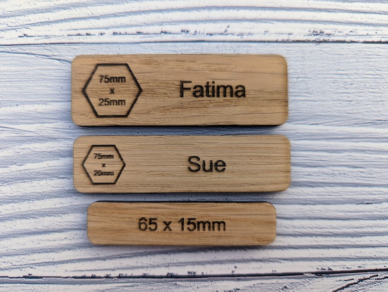 Small Name Badges