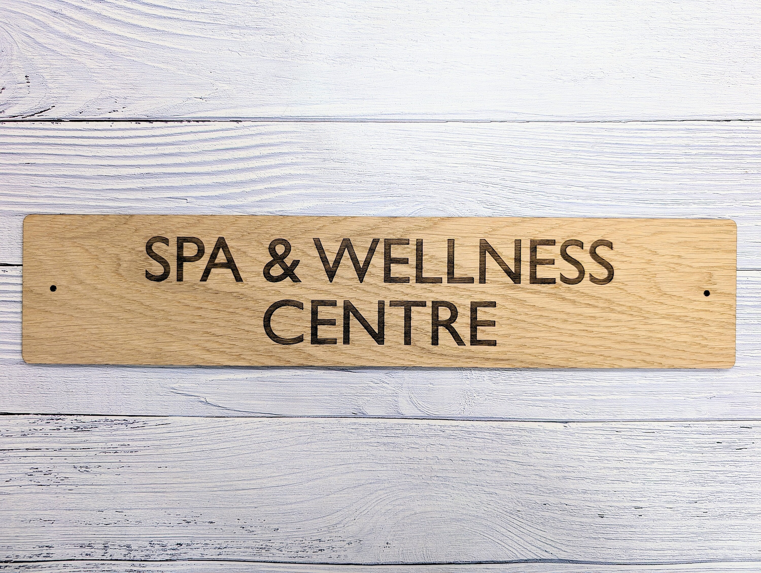 Custom Wooden Hotel & Spa Sign: Personalised Room Signage - Etsy UK