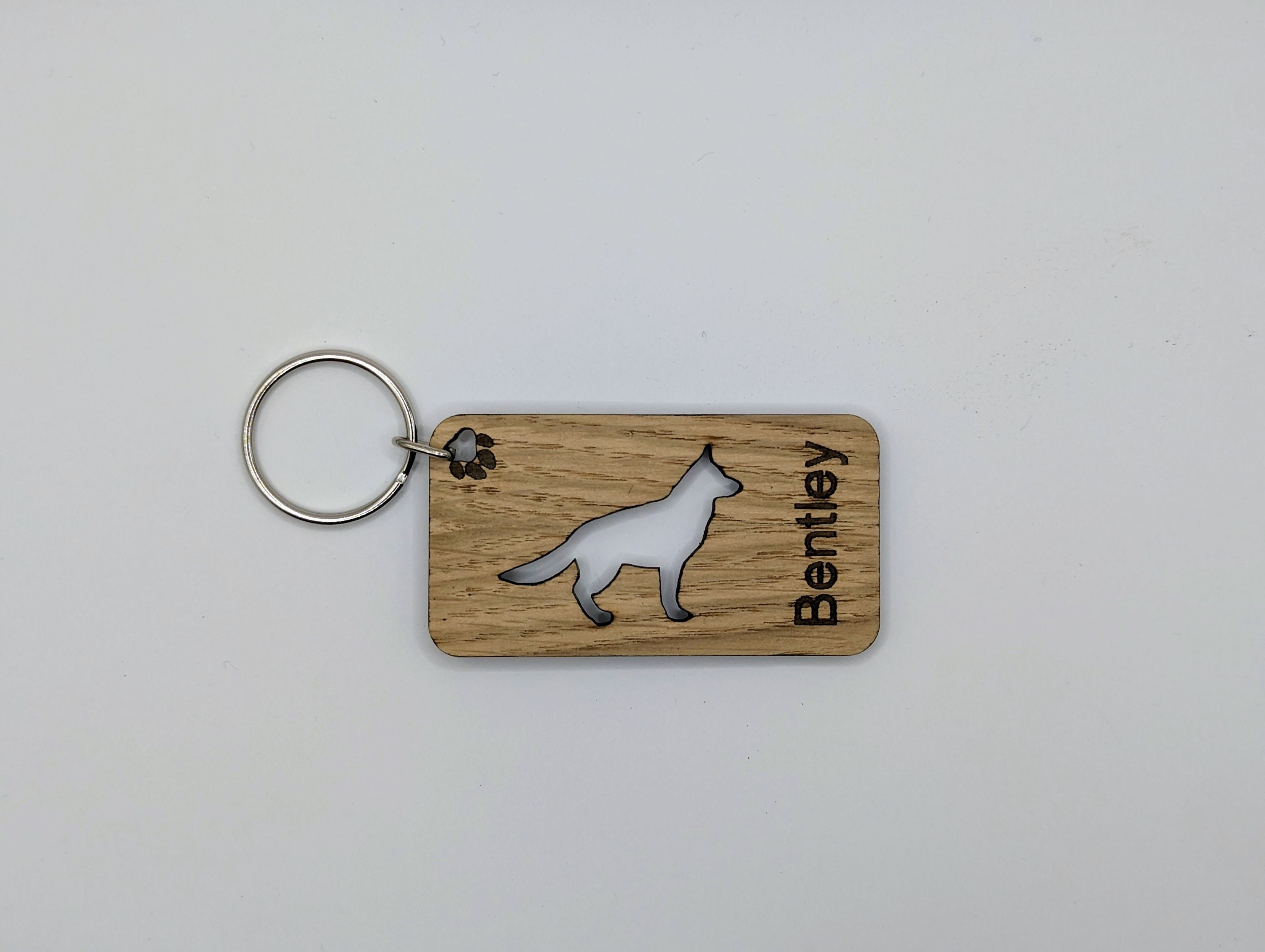 Borsa da trucco con scritta in lingua tedesca Una Wise Woman One Said Fuck It I'm Getting a German Shepherdand and She Lives Happily Ever After regalo per gli amanti del cane