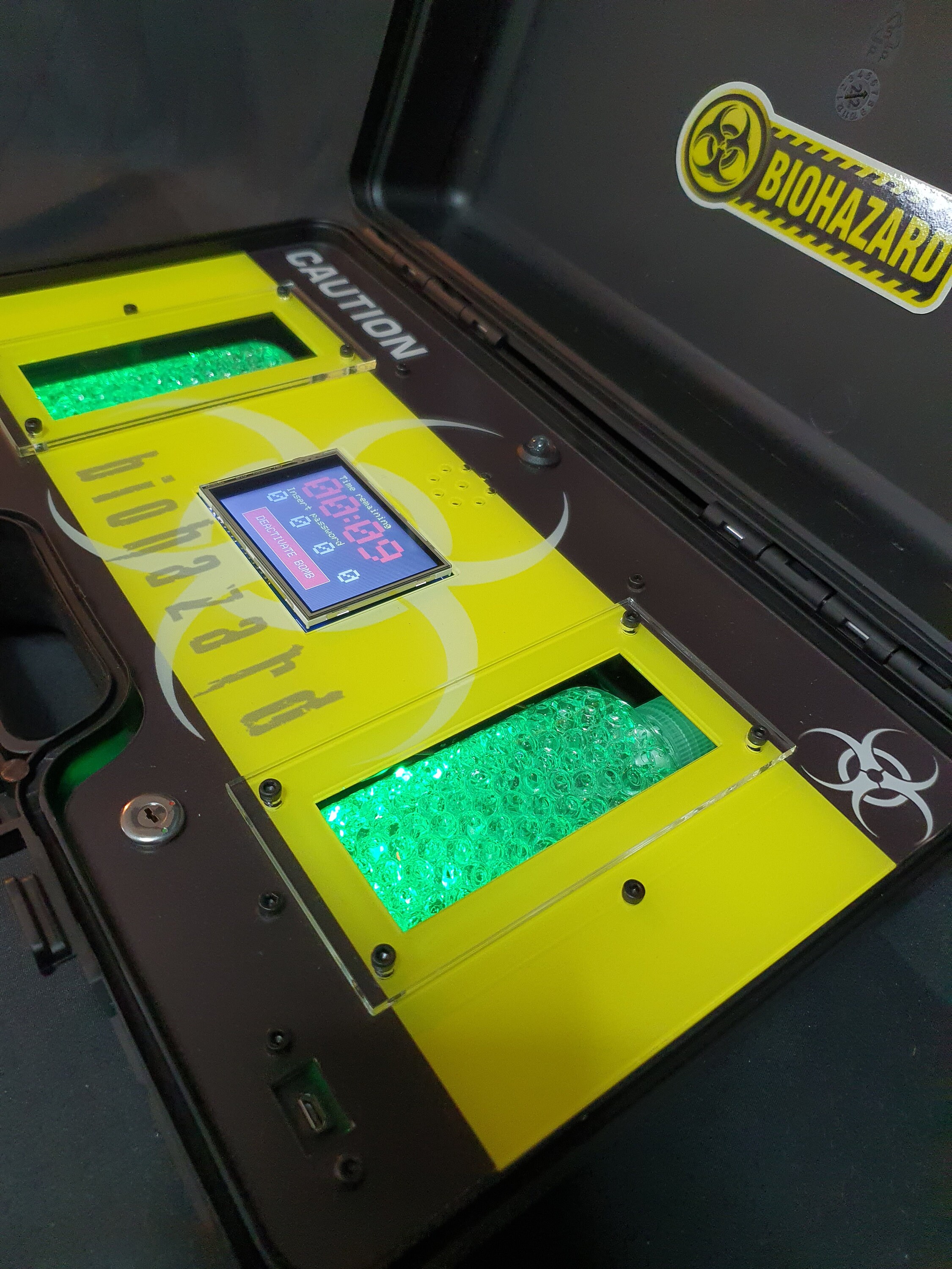 VX Gas Pump Briefcase Simulator Biohazard Type Etsy