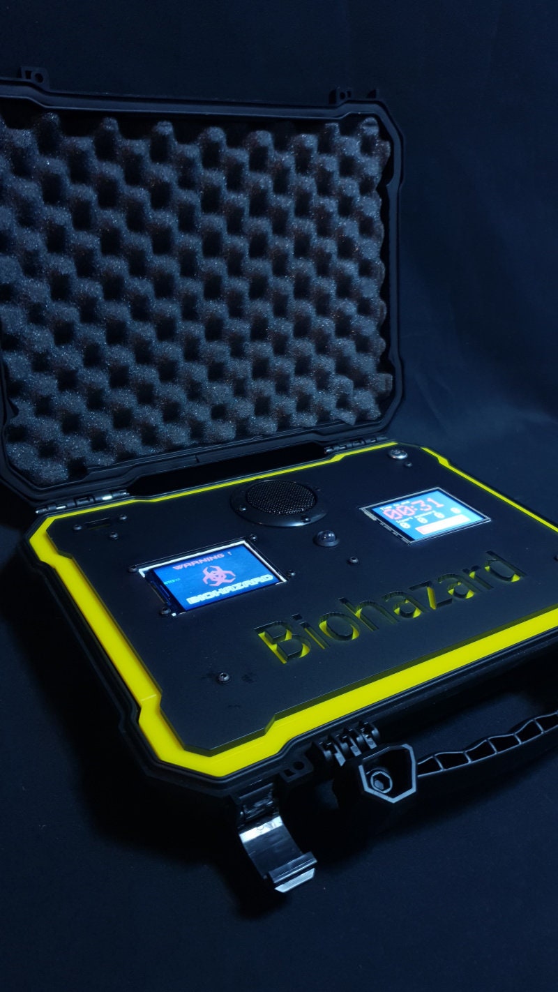Bomb Briefcase Simulator Biohazard Type 2. Bioweapon Etsy