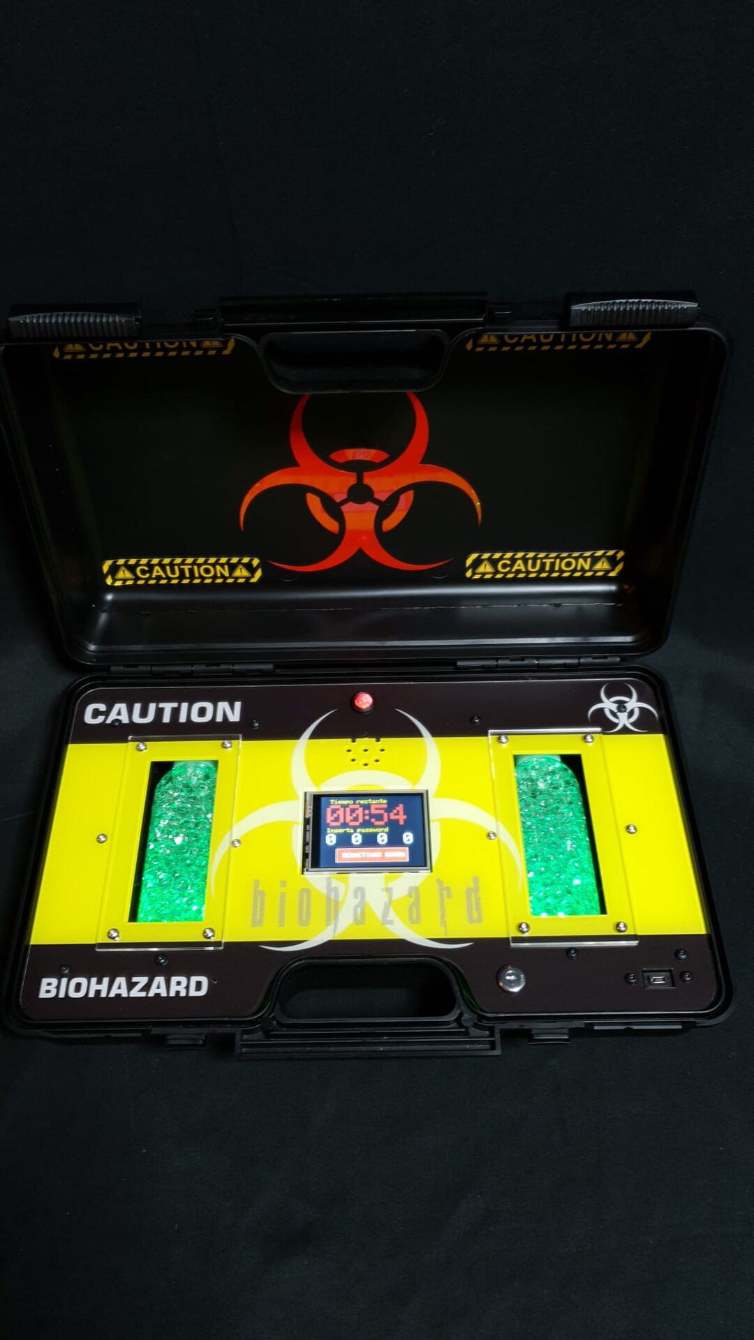VX Gas Pump Briefcase Simulator Biohazard Type Etsy