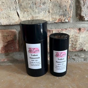 Mineral Tallow Sunscreen Stick with Non-Nano Zinc Oxide