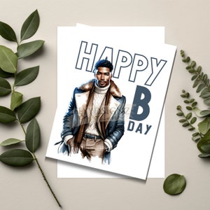 Black Men Birthday Cards Bundle Pack African American Greeting Cards - Etsy