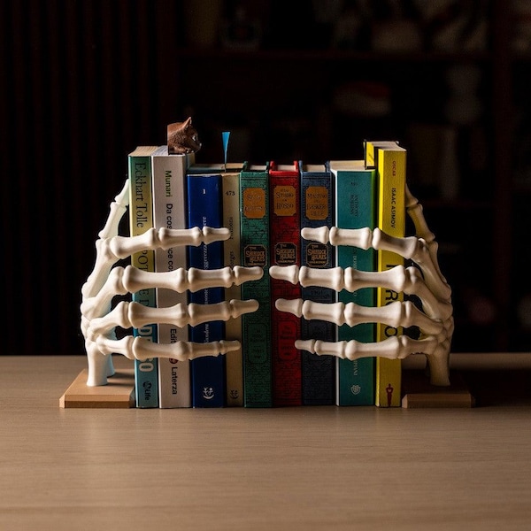 Skeleton Hand Bookstop