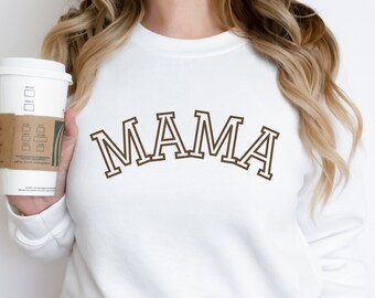 Mama Sweatshirt, New Mom Sweatshirt, New Mom Geschenk, Neue Mama Shirt, Mama Shirt, Neue Mama Shirt, Geschenk für Mama, Weihnachtsgeschenk für Mama, Mama T-Shirt