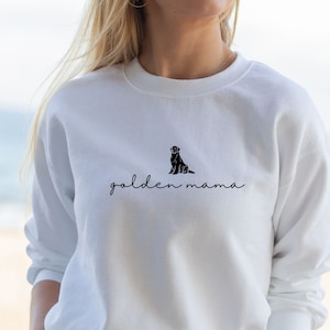 Golden Retriever, Golden Retriever Sweatshirt, Dog Sweatshirt, Golden Mom, Dog mom gift