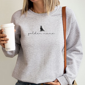 Golden Retriever, Golden Retriever Sweatshirt, Dog Sweatshirt, Golden Mom, Dog mom gift