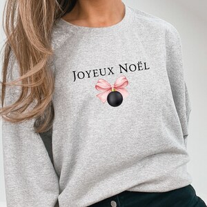 Paris France Shirt, Eiffel Tower Shirt, Pink Christmas Shirt Gift For Paris Lover, France Souvenir, Noel Sweatshirt for Women Crewneck