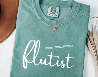 Flute Gift for Flutist, Custom Music Gift for Recital