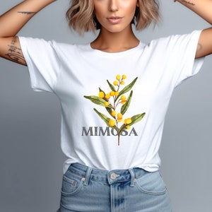 Southern Shirt Mimosa Shirt Graphic Tee for Women Flower Shirt Gift for Best Friend Southern Charm