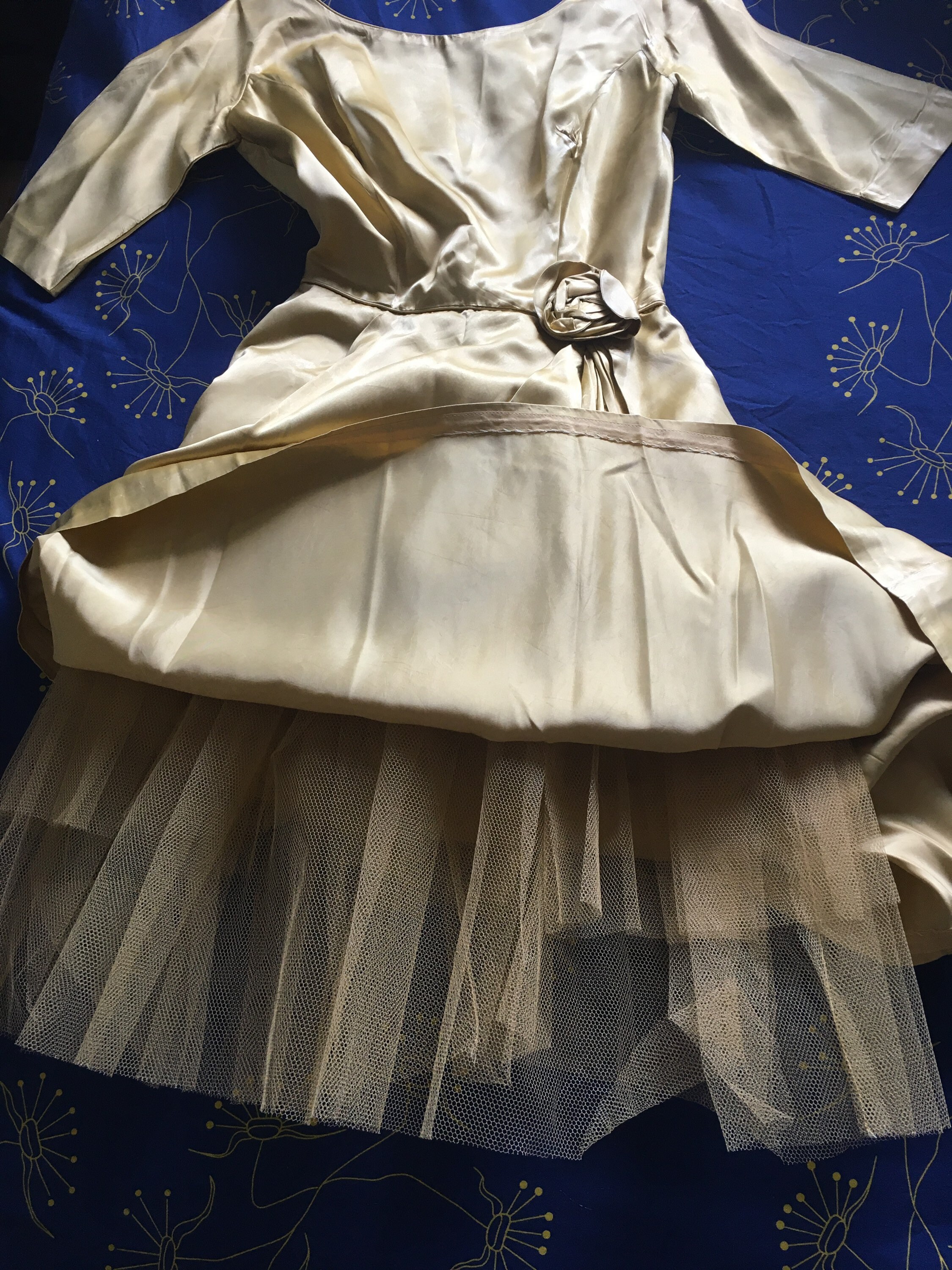 Classic satin Dress