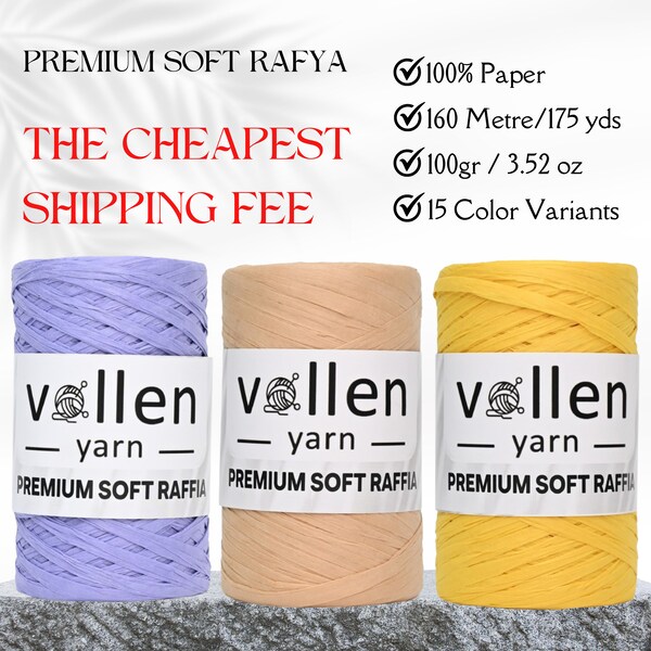 Metallic Raffia Yarn Raffia Yarn - Etsy