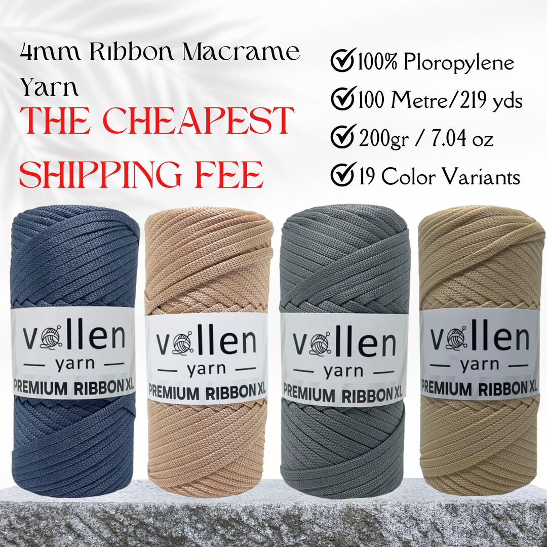200gr,polyester Crocheting Ribbon Yarn,handmade Knitting Bag Rope,silk
