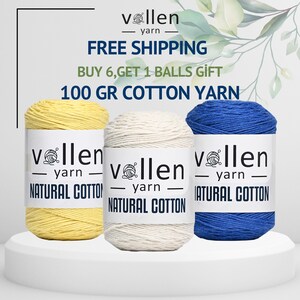 Filato misto cotone - Filato morbido da 100 g per maglia e uncinetto per amigurumi, vestiti per bambini, filato per uncinetto amigurumi
