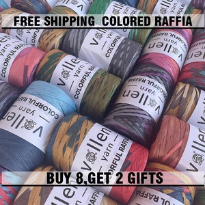 Raffia garn deals