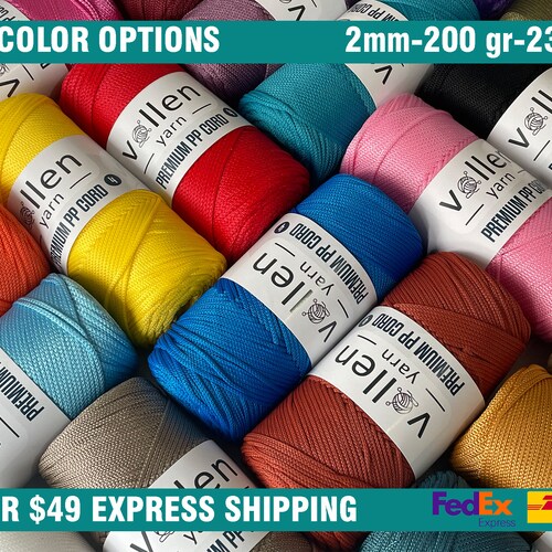 Yarn Art Macrame XL 3mm Polyester Cord Suitable for Crochet Etsy