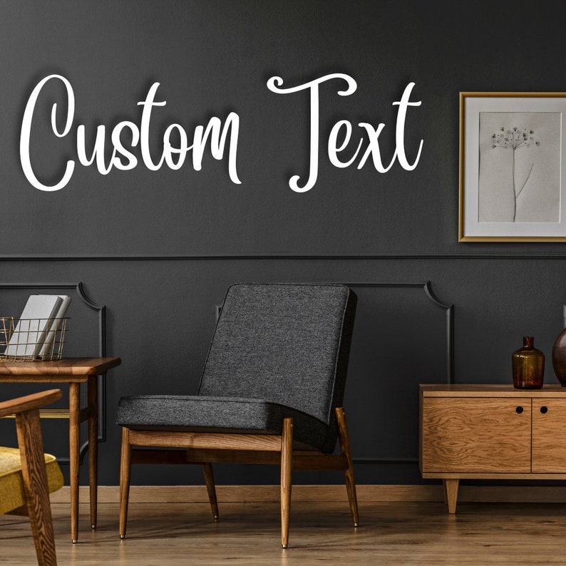 Custom Metal Wall Art Etsy