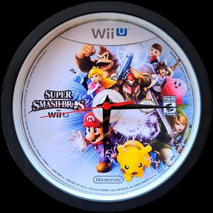 Custom Gaming Disc Clocks | Personalized Game-Inspired Wall Decor | Gamer Wall Decor | Retro Clock | Unique Gift for Gamers | Game Room