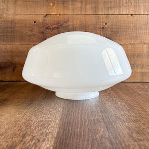 Vintage Milk Glass Lamp Shades | Replacement Shades | Hurricane Lamp Shade | Schoolhouse Shade | Vintage Glass Shades | Lampshades