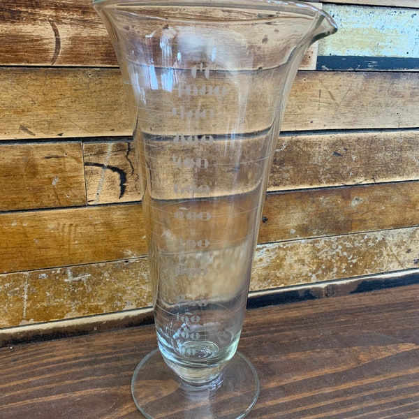 Vintage Armstrong Cork Company Pharmacy Apothecary Beaker | Apothecary Jar | Vintage Apothecary Beaker | Vintage Pharmacy Jar