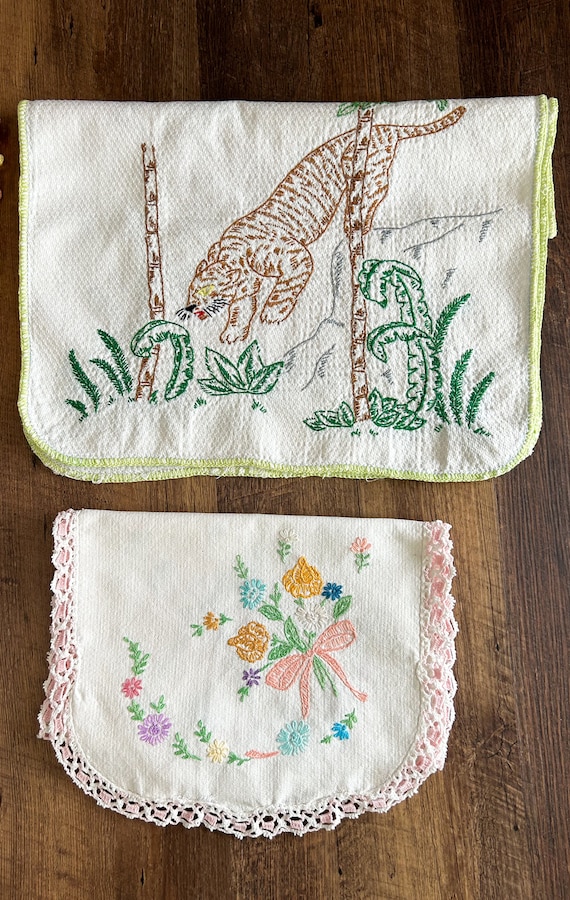 Vintage Hand Embroidered Table Runner, Vintage Dresser Scarf, Vintage Linen, Table Runners, Vintage Dresser Scarf, Linens, Grandmacore - Etsy Vintage Hand Embroidered Table Runner, Vintage Dresser Scarf, Vintage Linen, Table Runners, Vintage Dresser Scarf, Linens, Grandmacore - Etsy