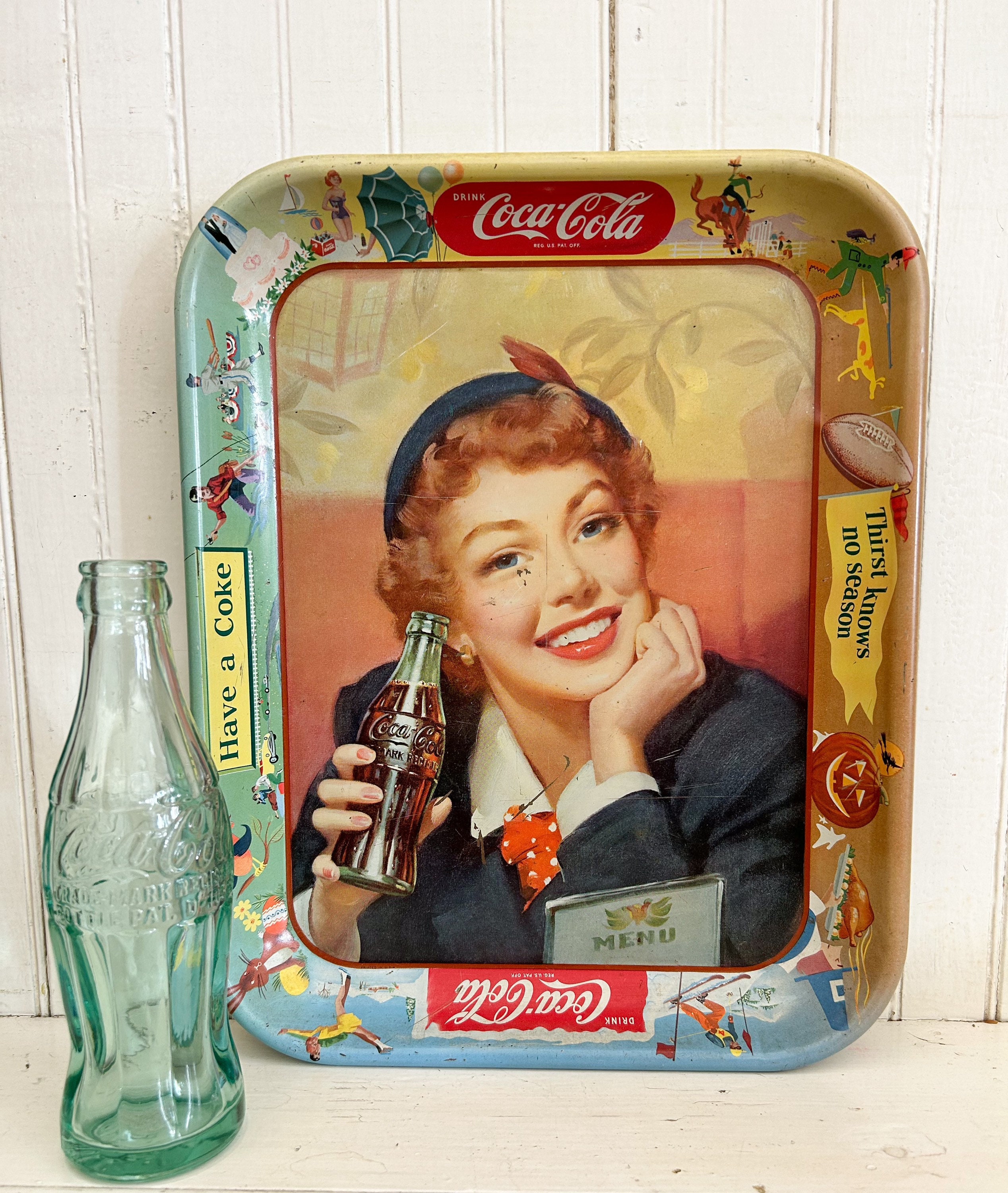 Coca-Cola Tin Serving Tray