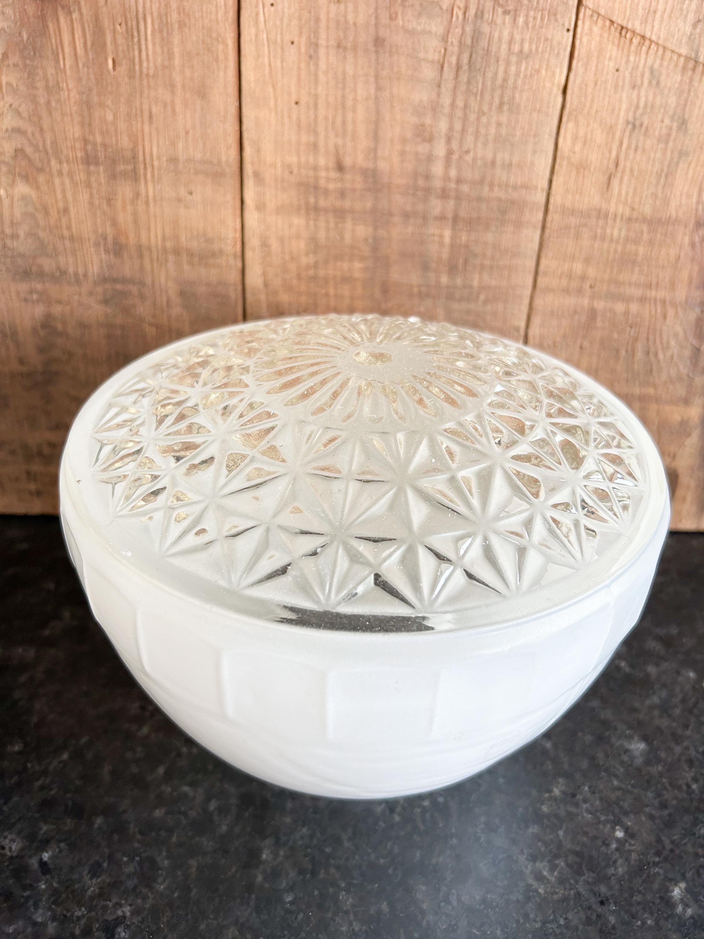 Vintage Milk Glass Lamp Shades | Replacement Shades | Hurricane Lamp Shade | Schoolhouse Shade | Vintage Glass Shades | Lampshades