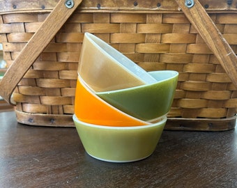 Federal Glass Soup Bowls, Chili Bowls, Federal Bowls, Replacement Dish, Antique Glassware, Midcentury, MCM, Mid Century, Retro
