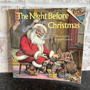 Vintage The Night Before Christmas Book, Vintage Christmas Book, Little Golden Book, Night Before Christmas Book, Vintage Xmas Book | 1970s