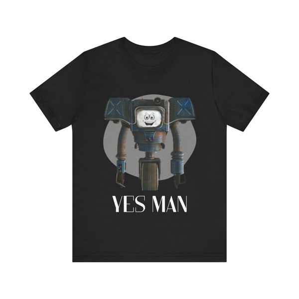 Yes Man - Fallout Videogame New Vegas TV Show - Unisex Jersey Short Sleeve Tee