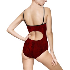 Goth Swimsuit, snake swimsuit, womens grunge swimwear, y2k clothing, womens summer clothing image 2