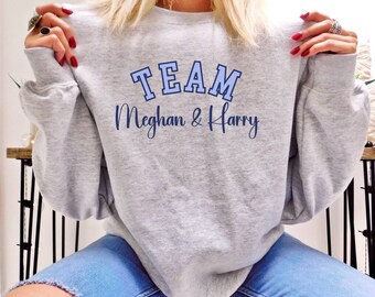 Team Meghan et Harry Sweatshirt, Team Sussex, soutiennent Meghan Markle, autonomisation des femmes, santé mentale