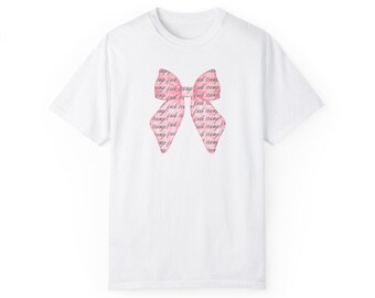 Subtle fuck trump coquette comfort colors tee, liberal leftist progressive protest shirt, oversized revolution shirt