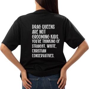Drag is not a crime, support your local drag queens, anti republican, leftist progressive tee, human rights, lgbtqia Pride tshirt