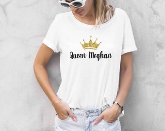 Queen Meghan, harry and meghan, team sussex, feminist tshirt, meghan markle, Duchess meghan