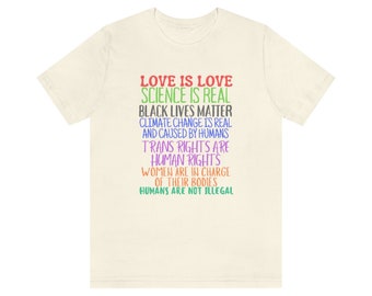 BLM-Science Is Real 8 T-Shirt By Sarcastic P