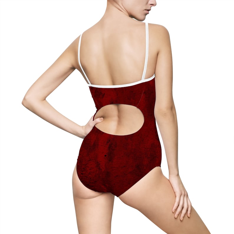 Goth Swimsuit, snake swimsuit, womens grunge swimwear, y2k clothing, womens summer clothing image 6