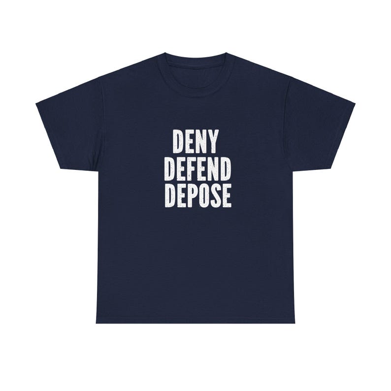 Deny defend depose anti capitalism Tshirt progressive shirt pro guillotine socialist shirt capitalism kills image 5