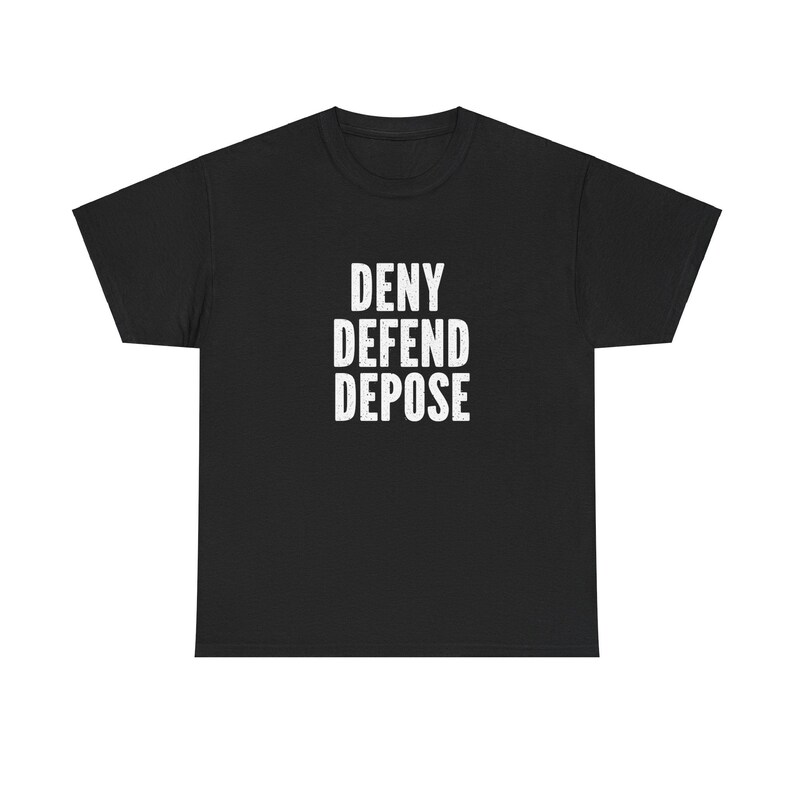 Deny defend depose anti capitalism Tshirt progressive shirt pro guillotine socialist shirt capitalism kills image 2