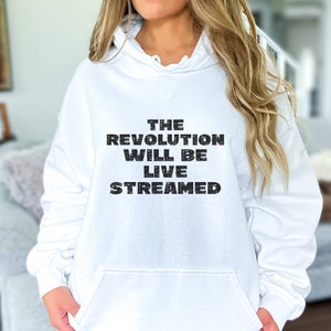 Leftist Progressive Political Hoodie antifascism anti capitalism eat the rich, protest sweatshirt plus size 3x 4x 5x