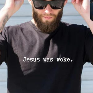 Jesus wurde aufgeweckt Tshirt, atheistisches agnostisches linkes T-Shirt, anti maga Shirt, fdt, menschliche Rechte, pro Einwanderung