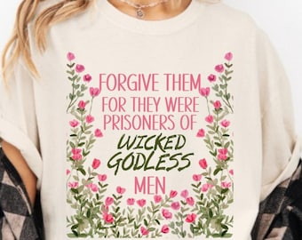 Wicked Godless Men feminist T-shirt, leftist progressive, women's rights, gift for feminist, regular and plus size 3x Rx 5x