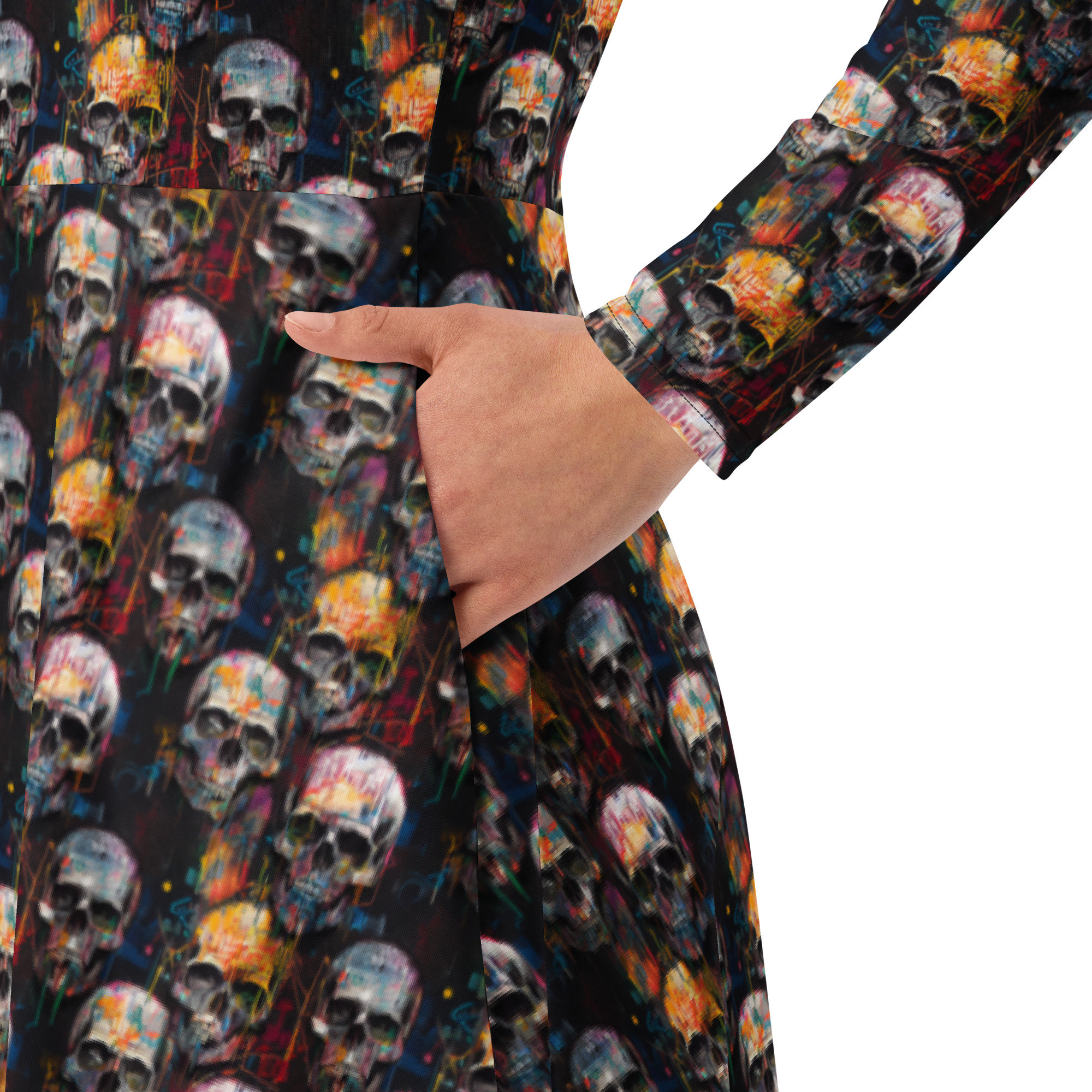 13+ Plus Size Skull Dress