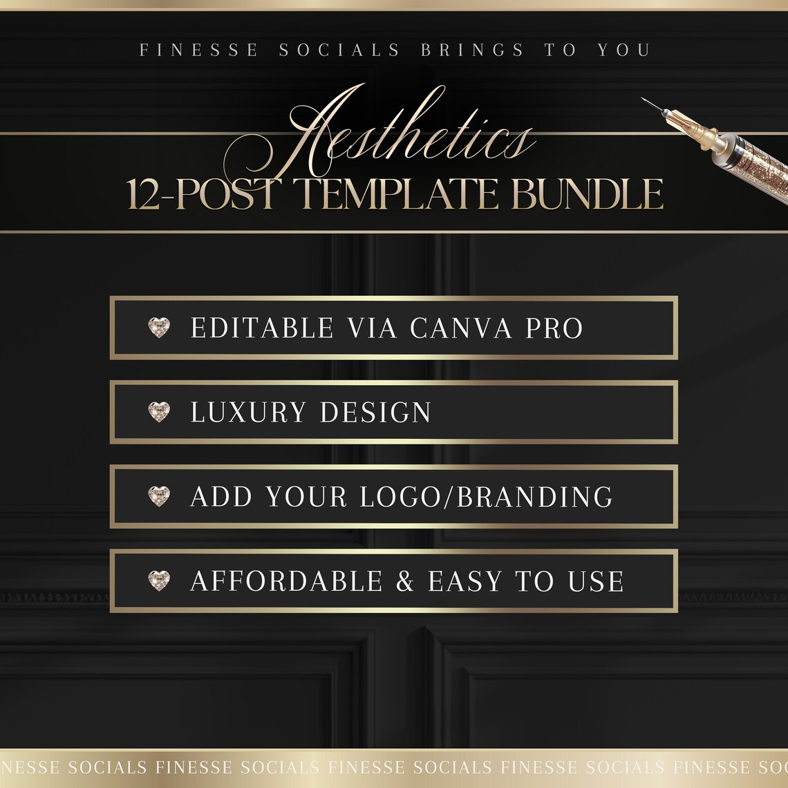 Aesthetics Canva Templates Editable Flyer Design Instagram Posts