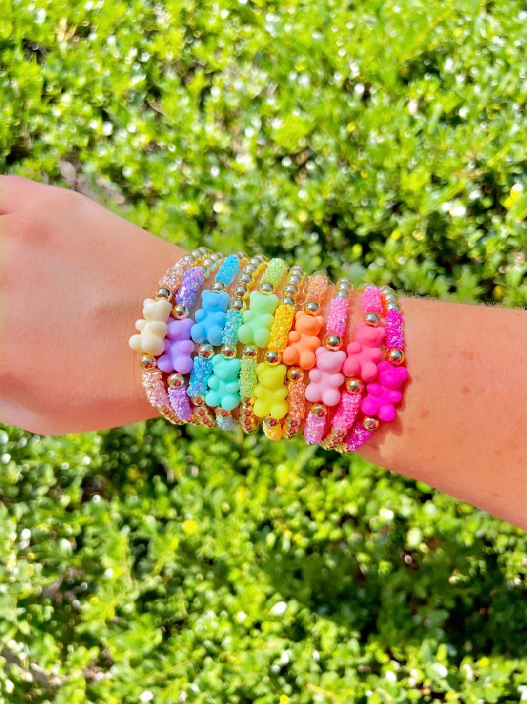 Bracelets élastiques En Silicone Jelly – Lot De 10 – Noir – Pour Enfants Et Adultes – Accessoire Fun Et Extensible