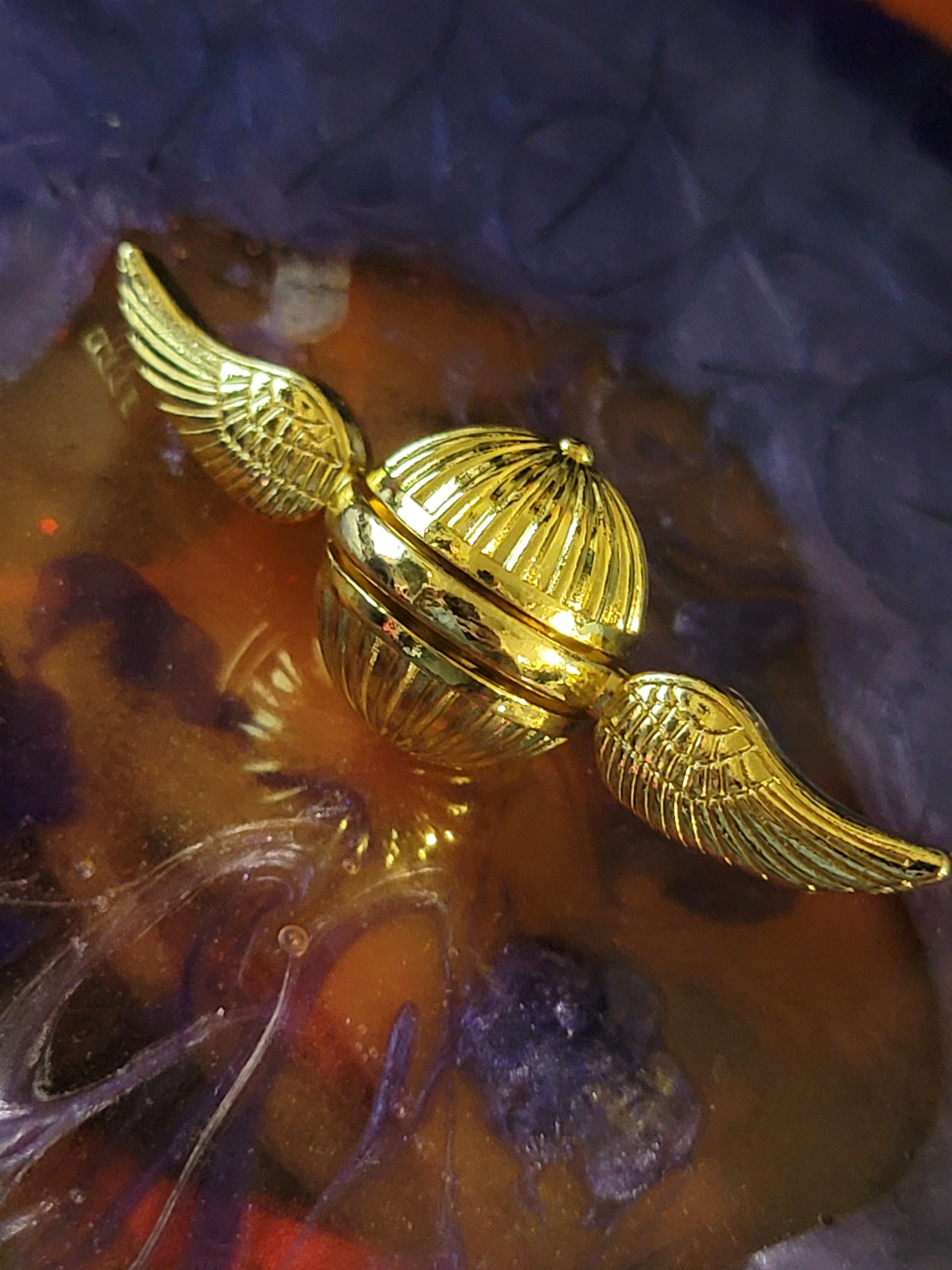 Fidget Spinner Harry Potter Golden Snitch Quidditch spinning 3 metal Toy
