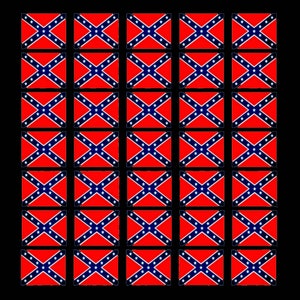 Confed flag 1:64 scale wateralide decal