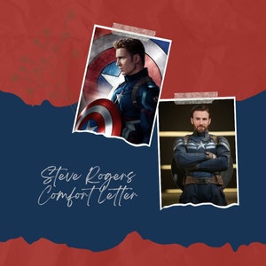 Steve Rogers Comfort Letter